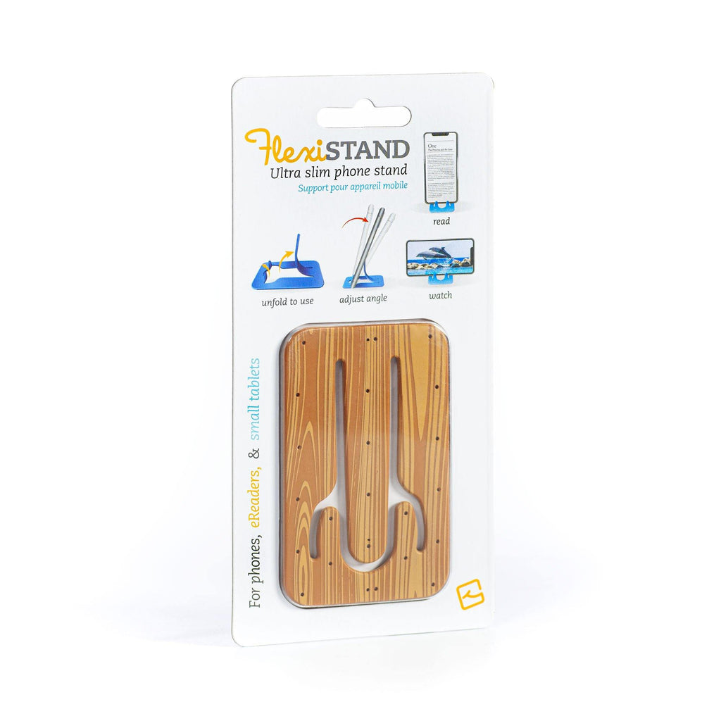 Flexistand Wood RRP£4.99/€5.99/$6.99 - Thinking Gifts