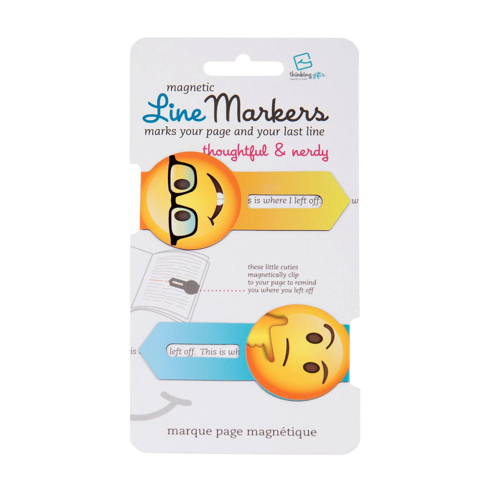 Line Marker Thoughtful & Nerdy RRP£2.99/€3.99/$4.99 - Thinking Gifts