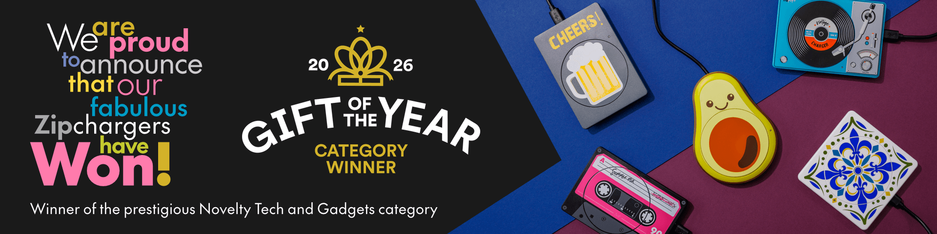 Gift of the Year award-winning range