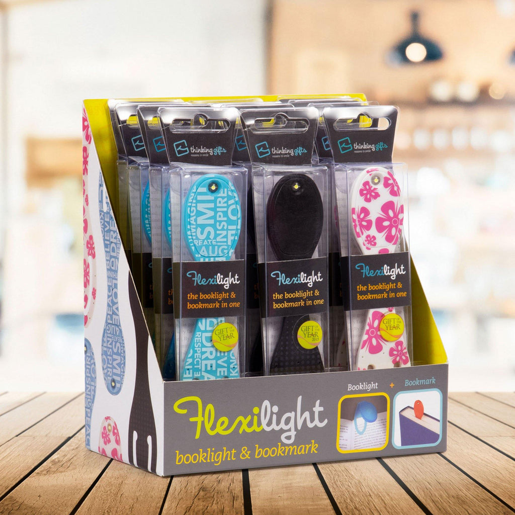 Flexilight Original Blue Words RRP£8.99/€10.99/$11.99 - Thinking Gifts
