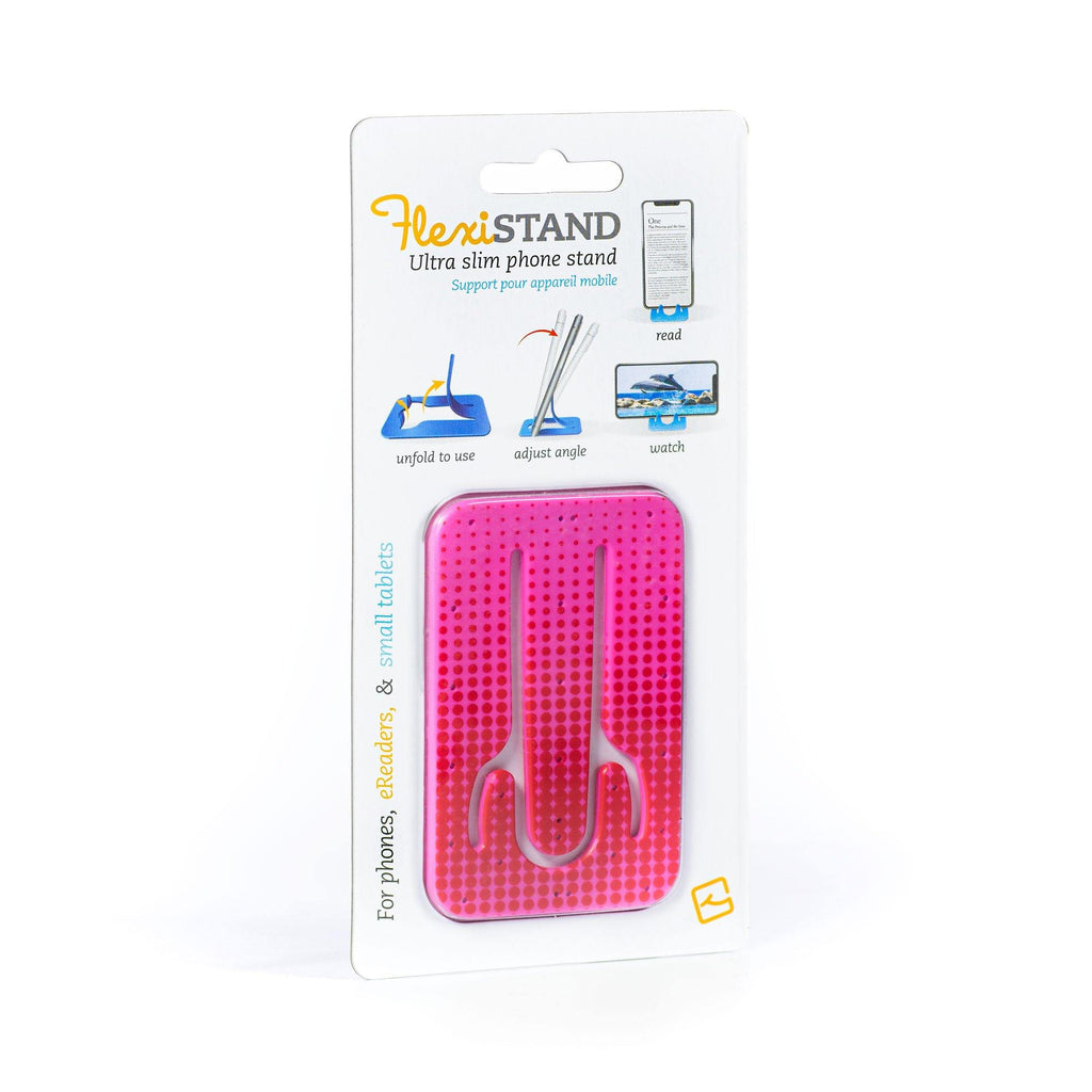 Flexistand Pink Dots RRP£4.99/€5.99/$6.99 - Thinking Gifts