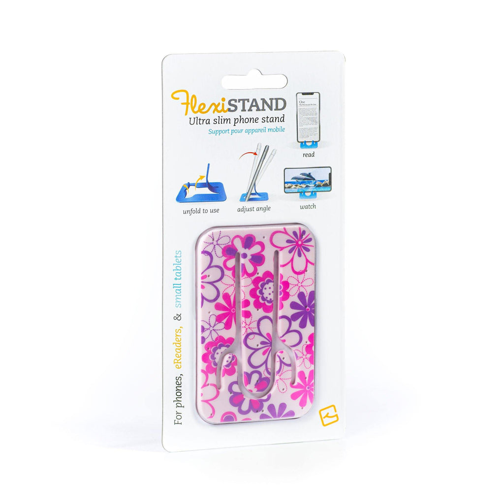 Flexistand Pink Flowers RRP£4.99/€5.99/$6.99 - Thinking Gifts
