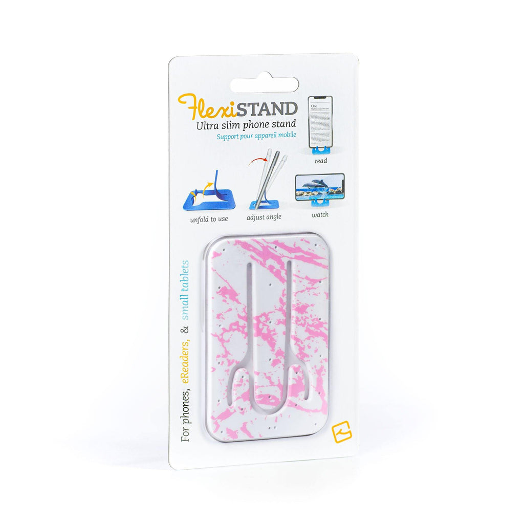 Flexistand Pink Marble RRP£4.99/€5.99/$6.99 - Thinking Gifts