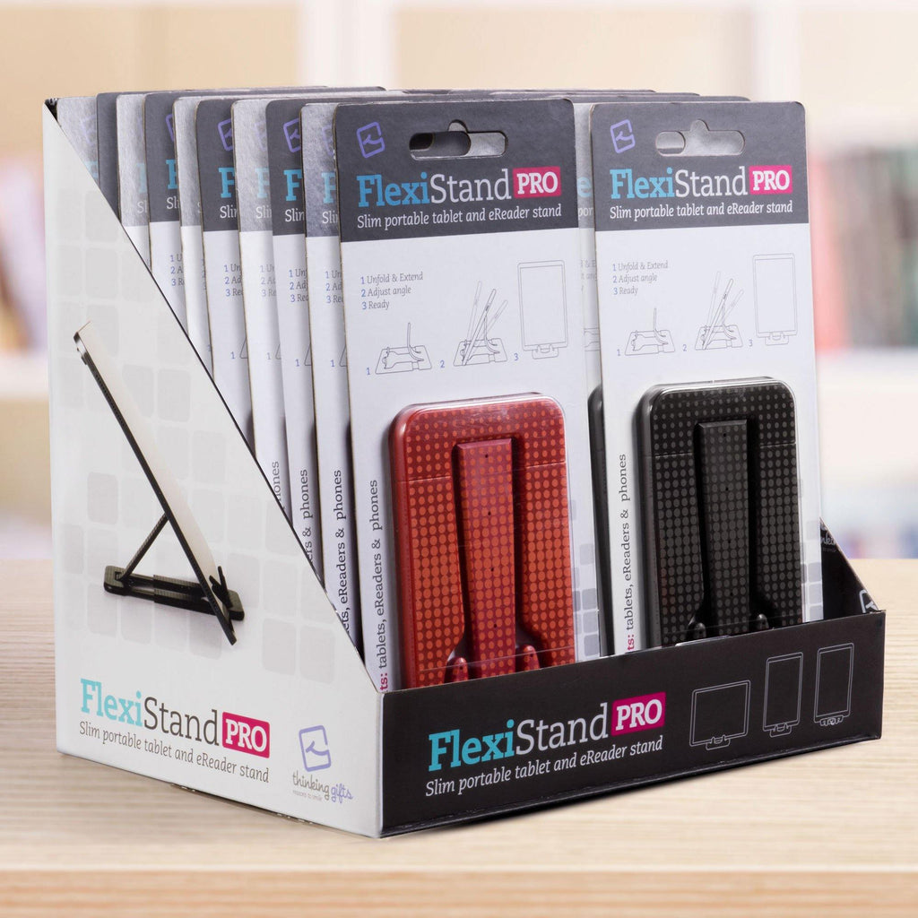 Flexistand Pro Blue Geometrical RRP£9.99/€12.99/$14.99 - Thinking Gifts
