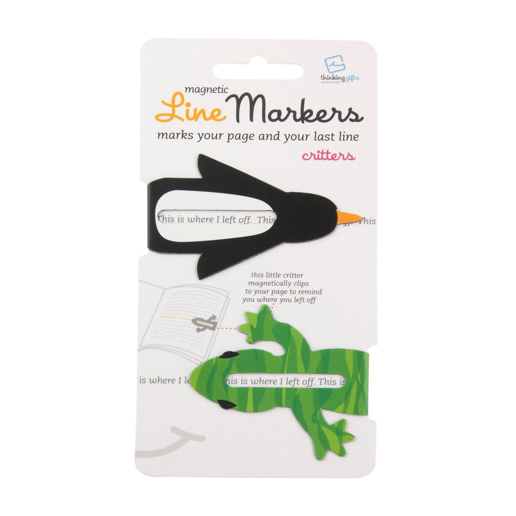Line Marker Critters RRP£2.99/€3.99/$4.99 - Thinking Gifts