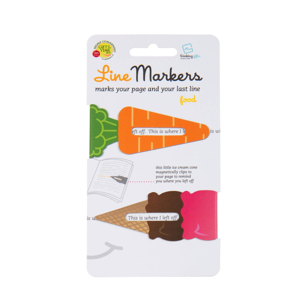 Line Marker Food RRP£2.99/€3.99/$4.99 - Thinking Gifts