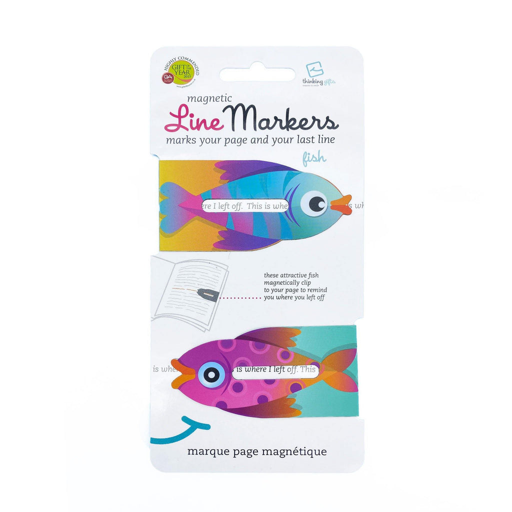 Line Marker Fish RRP£2.99/€3.99/$4.99 - Thinking Gifts